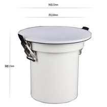 Fixed pressure 3-inch ceiling ceiling speaker shop restaurant mini downlight high-end public address speaker opening 10cm