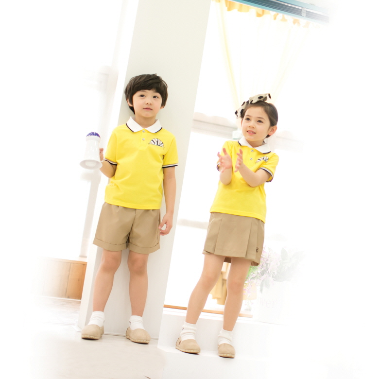 Đồng phục trường đặt hàng mẫu giáo cotton áo thun thể thao sân vườn phiên bản tiếng Hàn của đồng phục tiểu học và trung học trang phục hợp xướng bexinhshop shop