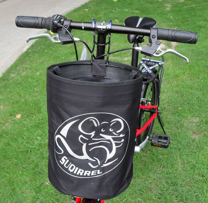 Panier pour vélo en toile - Ref 2266587 Image 4