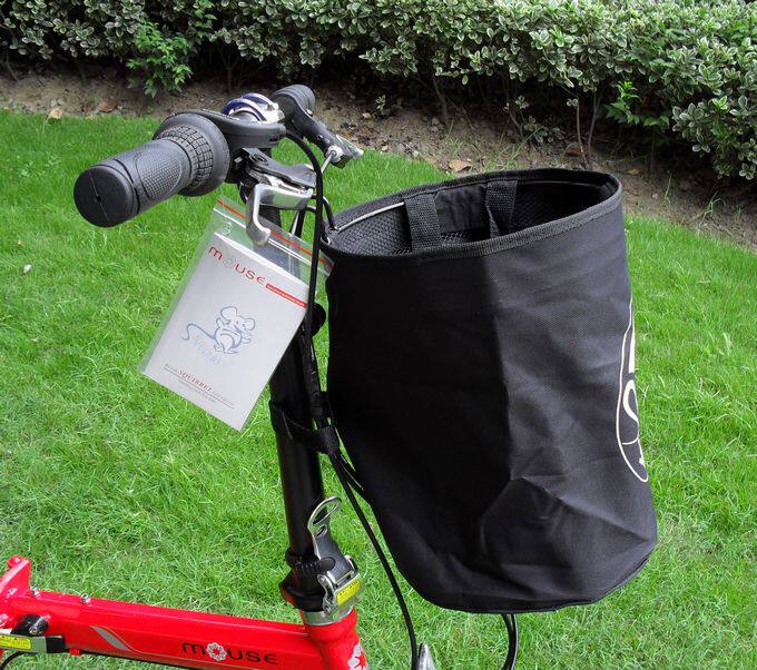 Panier pour vélo en toile - Ref 2266587 Image 5