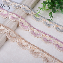 Curtain lace water-soluble edge leaf edge sofa accessories accessories decorative edge wide edge pillow edge embroidered lace S-041