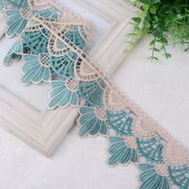 Curtain lace water-soluble edge leaf edge sofa accessories decorative edge wide edge pillow edge embroidered lace S-086