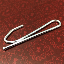 Factory direct sales curtain hook single hook S-shaped hook Korean belt punching belt special hook large and small high-quality steel