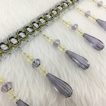 Curtain crystal beads curtain beads lace beads tassels fabric decoration curtain accessories pineapple long beads