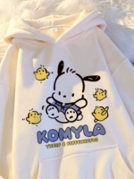 Весенняя осенняя толстовка с капюшоном, куртка, детская одежда, подходит для подростков, в западном стиле, оверсайз