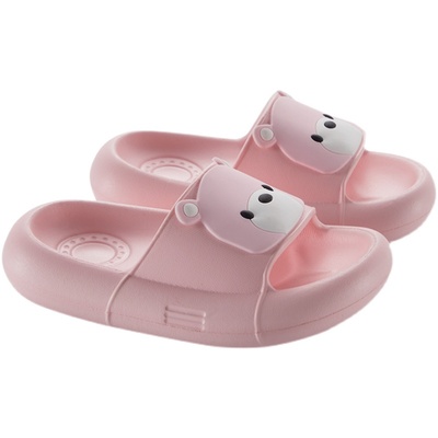 朴西儿童凉拖鞋洗澡防臭家居卡通女童可爱防滑室内宝宝拖鞋夏软底