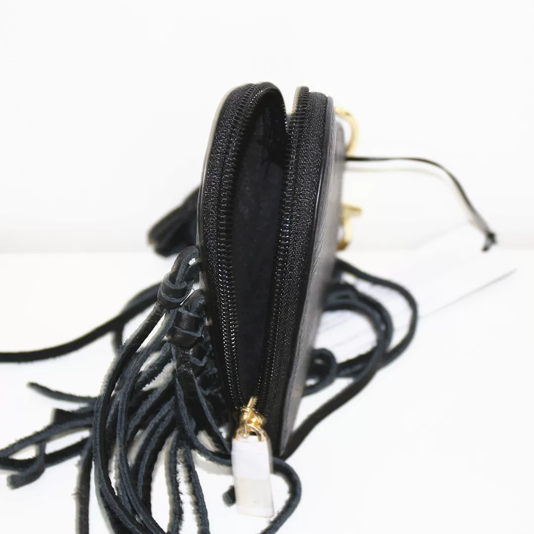 Домашний пятно Rebecca Minkoff Ribeca Kaifer Heart Heart Flavors Key Coin Pass