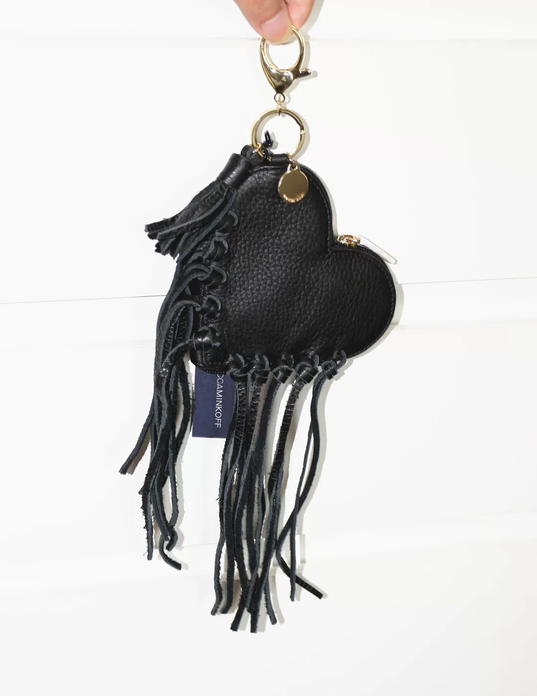 Домашний пятно Rebecca Minkoff Ribeca Kaifer Heart Heart Flavors Key Coin Pass