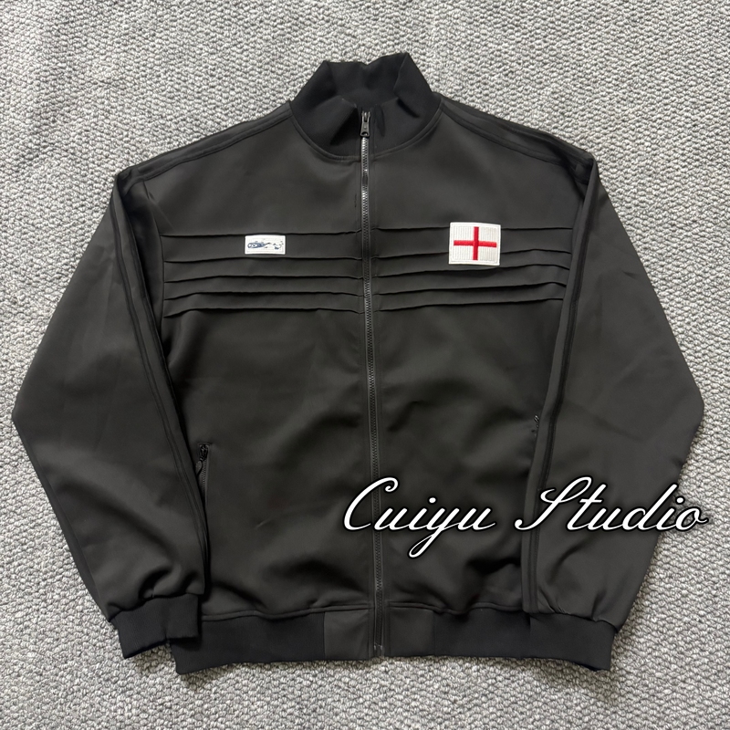 [in Stock] Cui Yu's Original Ad Embroidery 1982 Black England Training Uniform Cleanfit Jacket