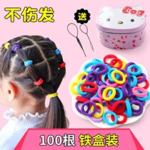  Trinkets wholesale department store Yiwu childrens hair ring tie hair rubber band Korean version seamless head rope rubber band hair rope head