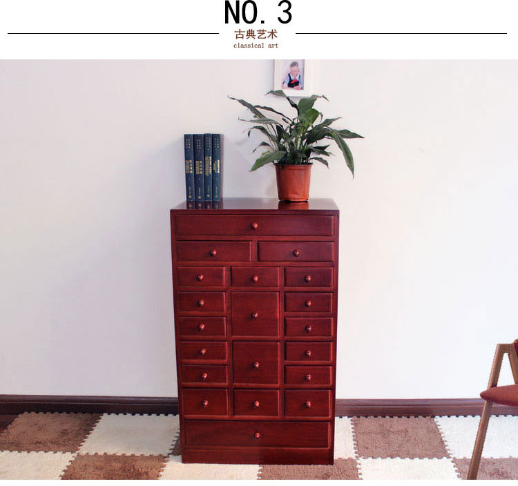 Ngăn kéo gỗ rắn ngăn kéo phòng ngủ màu trắng tủ lưu trữ nhà nhỏ tủ thuốc ngắn tủ đơn giản hiện đại hoàn thiện tủ - Buồng tủ cánh lùa