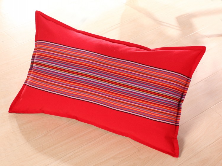 Một cặp váy dày mã hóa handmade bông gối cũ túi sọc thô gối bài 48 * 75cm - Gối trường hợp gối lock&lock