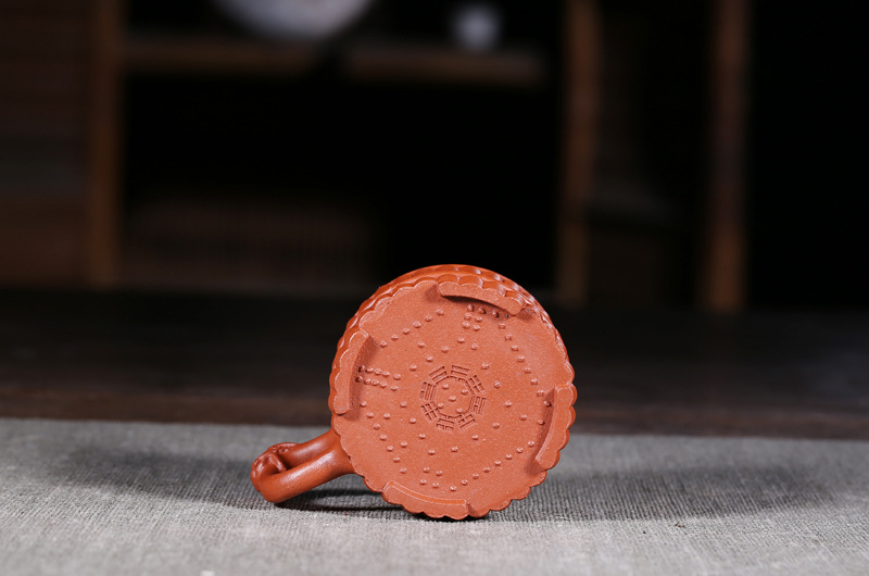Yixing cát tím handmade chén nhỏ boutique vòi một bó các sản phẩm tre 朱 cup Zhu Mu ly nhỏ Kung Fu trà bát ấm trà đất sét
