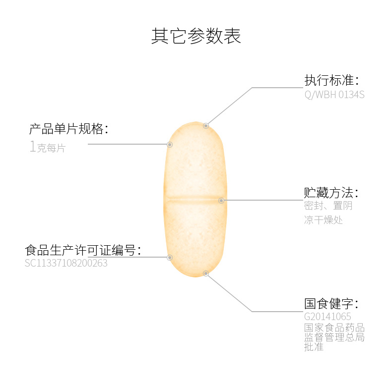 映月维生素C咀嚼片
