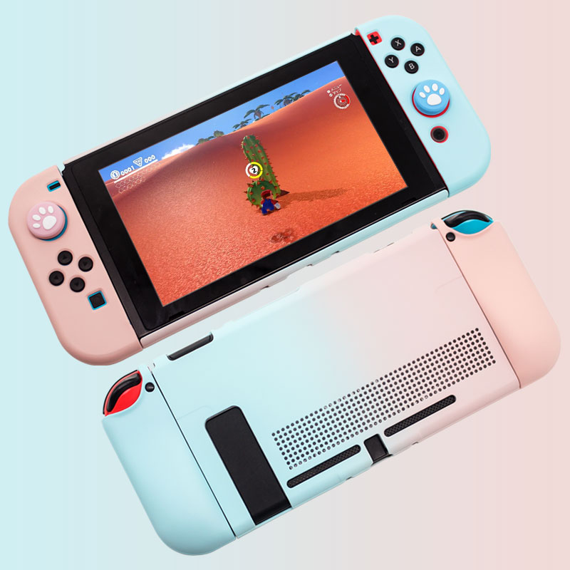 Nintendo switch protective shell ns softshell game console containing package box complete handle sleeve pain patch accessories sticker