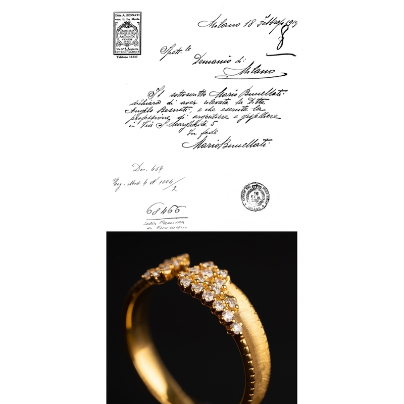 Xilinglong “Crown on the Finger” 14K Gold Diamond Buccellat* Collectible Handmade Ring Xilinglong “Crown on the Finger” 14K Gold Diamond Buccellat* Collectible Handmade Ring