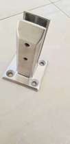 Factory direct stainless steel glass clip fixing clip Stainless steel handrail column small column pool clip