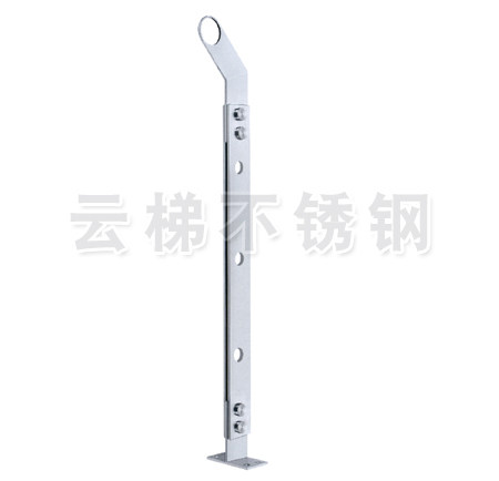 Cloud Ladder Stainless Steel Post Glass Stairway Armrest Railing Balcony Guardrails