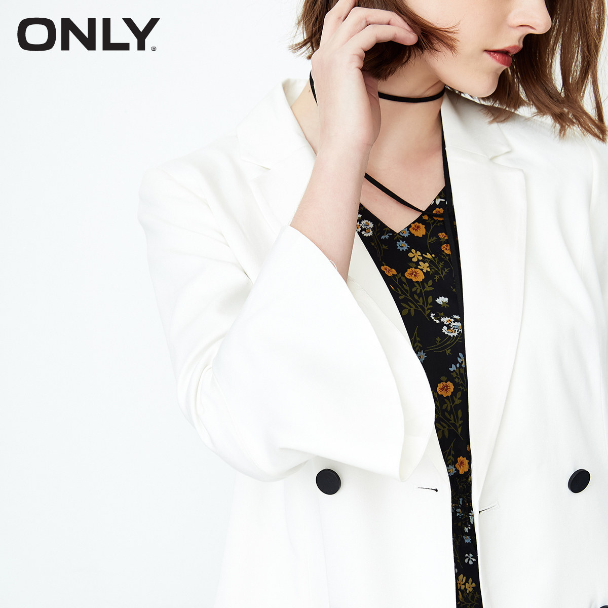 Veste pour femme ONLY en Adhesif - Ref 3220731 Image 4