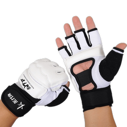 Taekwondo Hand and Foot Protectors for Children and Adults, Half-Finger Gloves, Foot Protectors, Boxing, Sanda, Fighting, Taekwondo Gloves