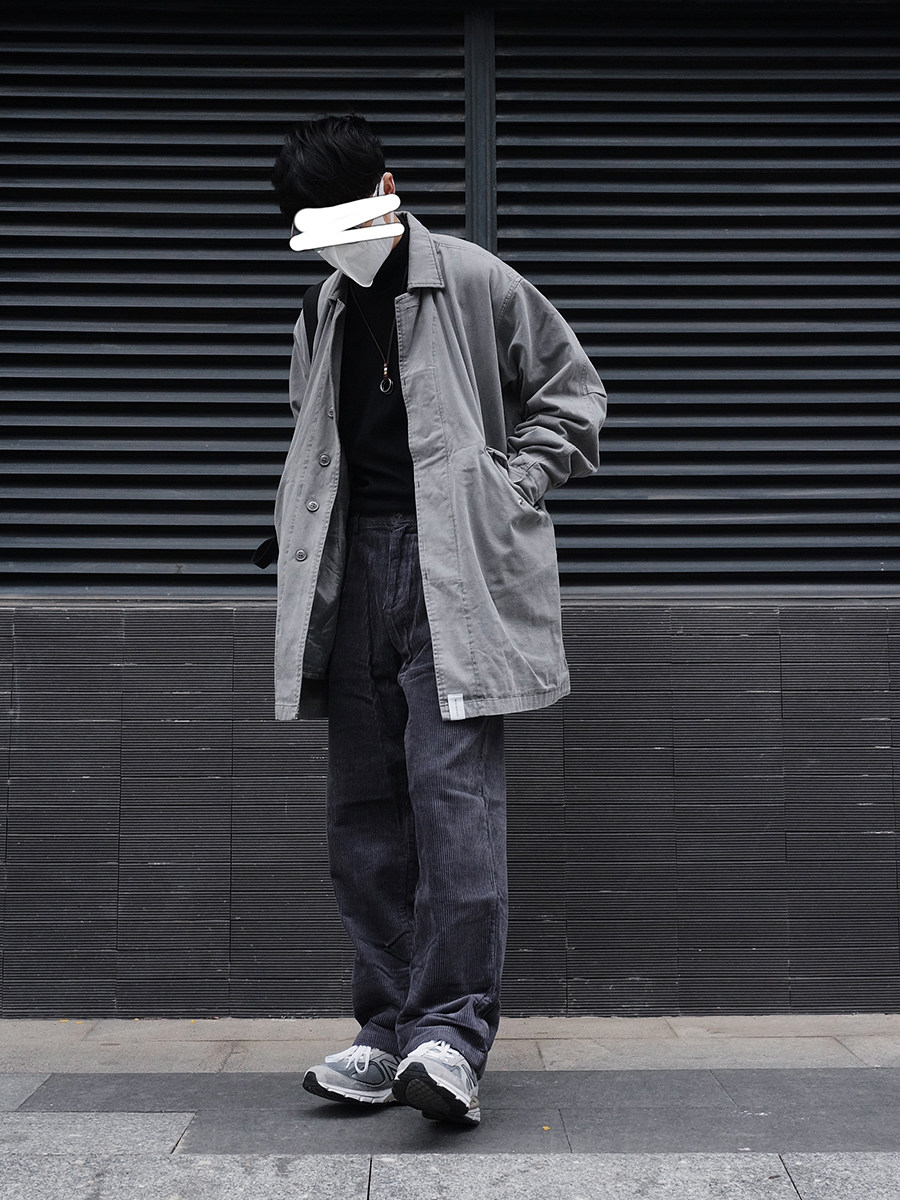 DESCENDANT CRICKET TWILL JACKET 18AW 重水洗D51風衣外套夾棉