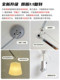 Medieval-Style Restaurant Swing-Arm Parchment Paper Chandelier, Movable, Minimalist Wood-Style French Bauhaus Study Reading Lamp