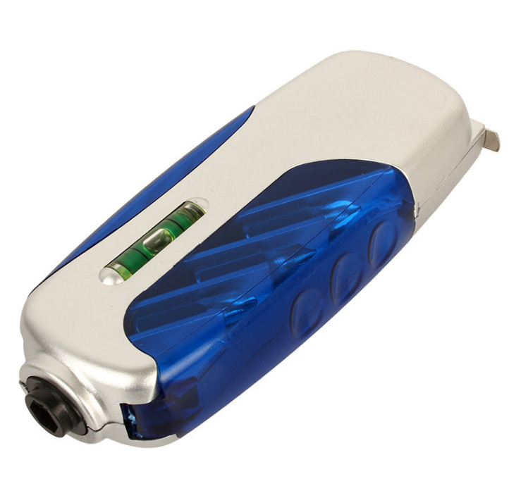 Composition Instrumental Chronicle Active Gift Custom Logo Promotion Small Gift LED Light Screwdriver measuring tape steel ruler