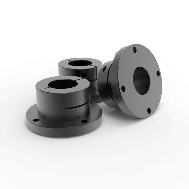 Pointing shaft support GBJ01-D25-D30-D35-D40-D50 open round flange optical shaft bracket holder