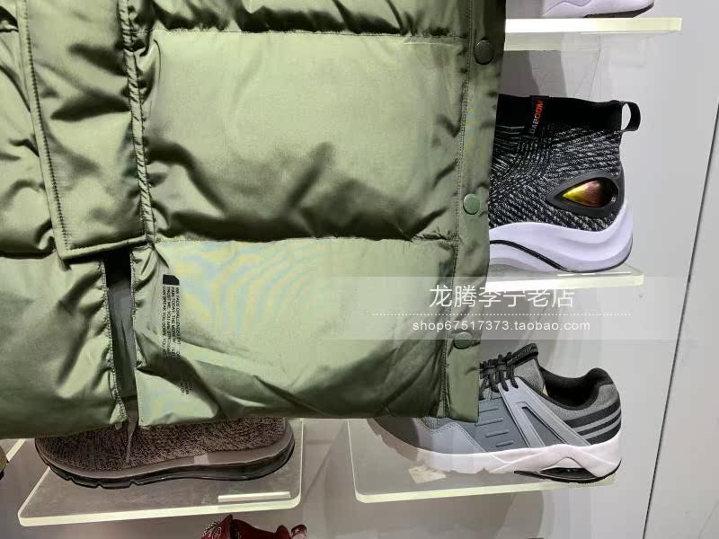 Li Ning 2018 mùa đông nam và nữ dài xuống áo khoác trùm đầu dày áo khoác ấm thể thao lỏng - Thể thao xuống áo khoác 210