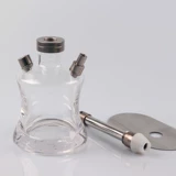 Маленький арабский портативный переносной кальян, полный комплект, 28см