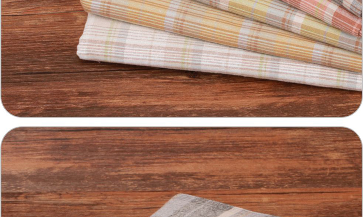 Chiều rộng 140cm Vải DIY DIY 136 vải nhuộm đầu tiên 5 màu tùy chọn 1/4 mét vải cotton dày