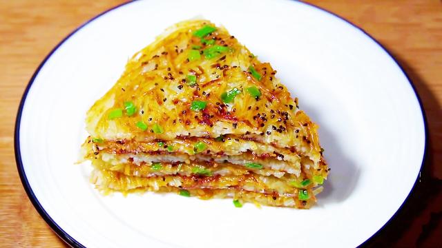早餐饼也可以这么简单,10分钟就能完成
