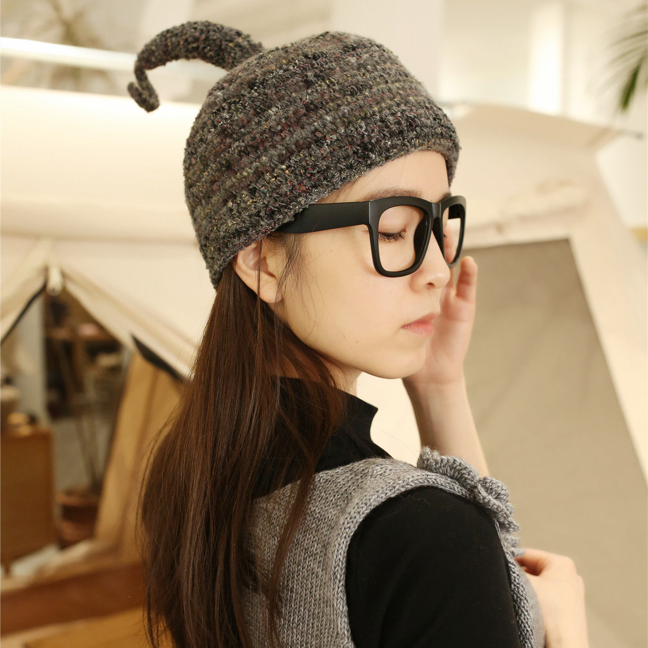 The Little Wizard and the Godhead Light ~ Design irregular four seasons mixed with the Children's Fun Edition hat