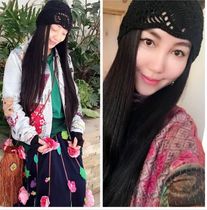 Fish dream ~ irregular linen handmade crochet hat design sense personality