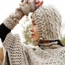 Warm An ~ Irish Special Forest Womens Personality Retro Literature and Art Norse Wool Motorcycle Hat