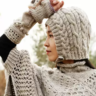 Warm An ~ Irish Special Forest Women's Personality Retro Literature and Art Norse Wool Motorcycle Hat