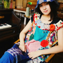 Amusement Park~Childrens Fun Original Art Fan Retro Handmade Pure Cotton Ethnic Wind Vest Vest Sling Double-sided