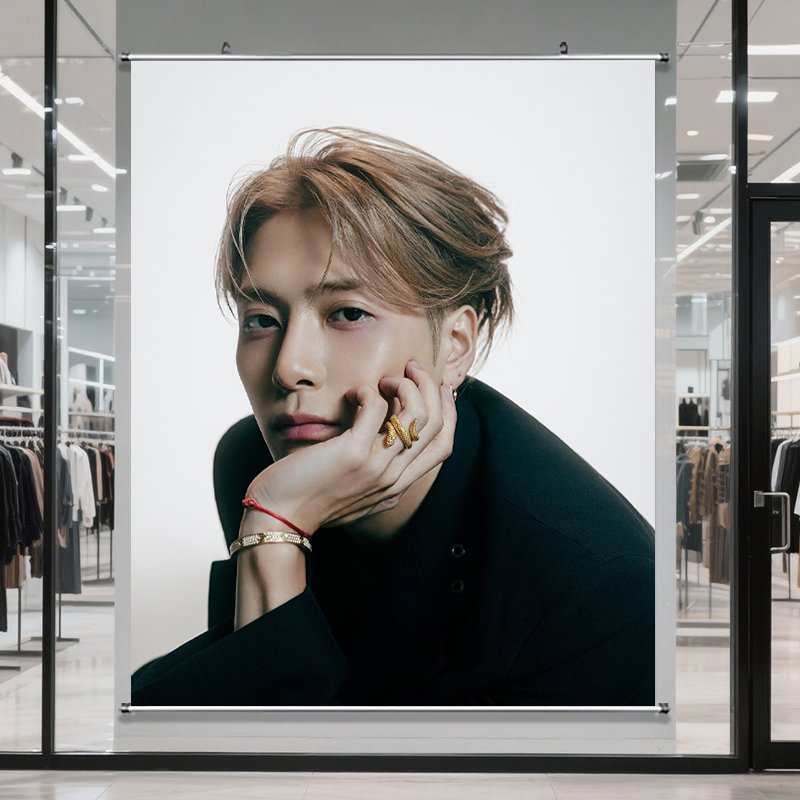 Jackson Wang Jennie Oversized Poster Hanging Picture Celebrity Photo Clothing Store Coffee Wall Sticker Scroll Decorative Painting Jackson Wang Jennie Oversized Poster Hanging Picture Celebrity Photo Clothing Store Coffee Wall Sticker Scroll Decorative Painting