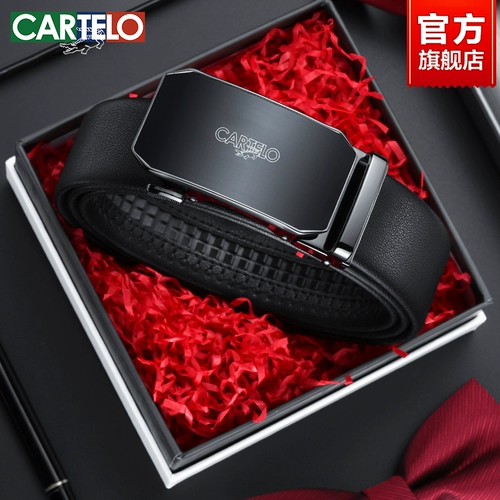 Ремень, кожаная высококлассная пряжка, штаны, крокодил, из натуральной кожи