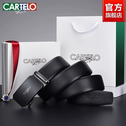 Ремень, кожаная высококлассная пряжка, штаны, крокодил, из натуральной кожи