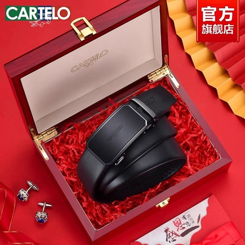 Высококлассный ремень, подарочная коробка, штаны, крокодил, из натуральной кожи, подарок на день рождения