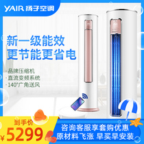 Yangzi official flagship Big 3 new first-class energy efficiency variable frequency vertical cylindrical cabinet machine Living room home office shop