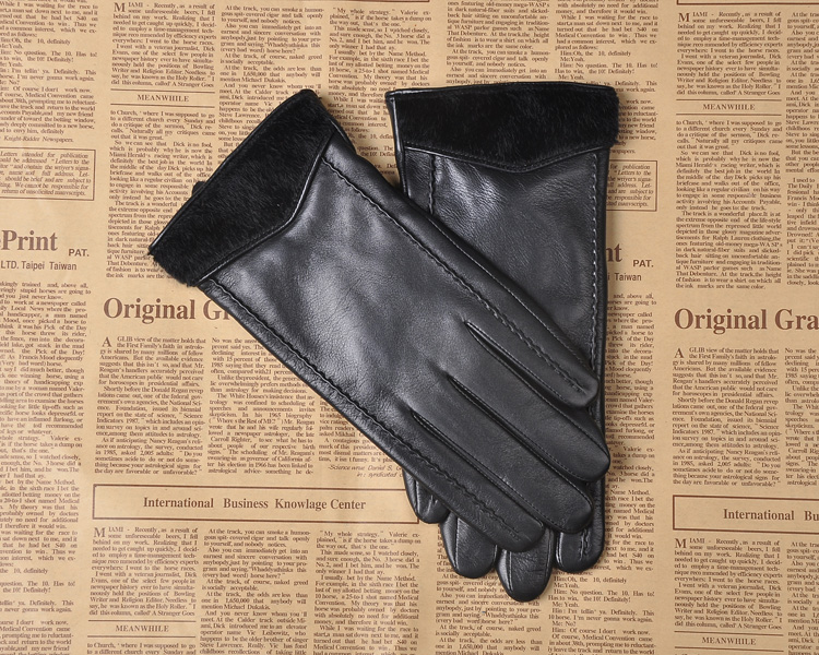 Gants pour homme WARMEN en peau de mouton - Ref 2782662 Image 9