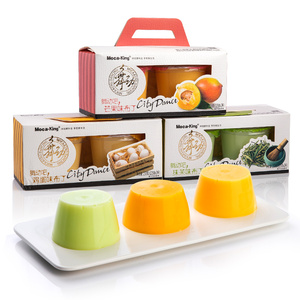 16.8元包邮  摩咔金 舞动吧布丁125g*6杯