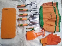 Gardening and flowering set digging potting tools aluminum alloy small shovel rooter multi-succulent spade outdoor household 10 pieces