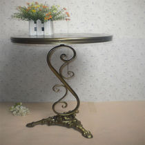 Eurostyle iron art sofa tea table edge a few small round table Xuanguan Table tea table Telephone desk phone desk Desk Notebook Computer Desk