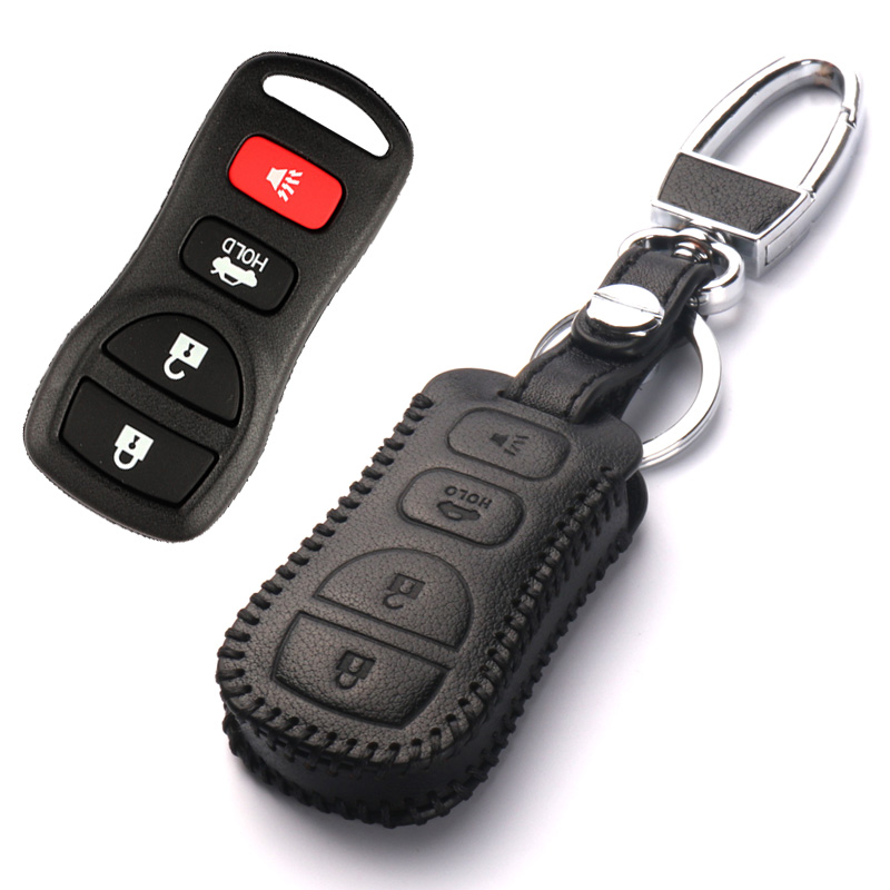 Genuine leather key cover dedicated to Qichen D50R50XR50R30 Nissan Classic Xuan LIVINA YADA KEY BAG