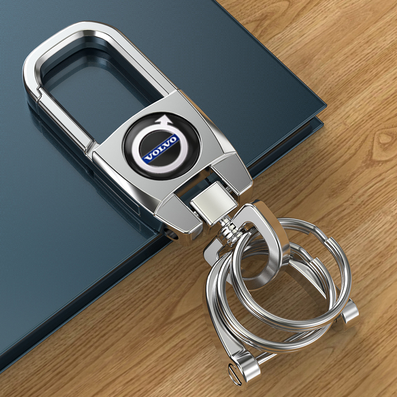Volvo Keychain Xc60 Xc90 S60L S80L V40 V60 Car Metal Key Ring for Men and Women Volvo Keychain Xc60 Xc90 S60L S80L V40 V60 Car Metal Key Ring for Men and Women
