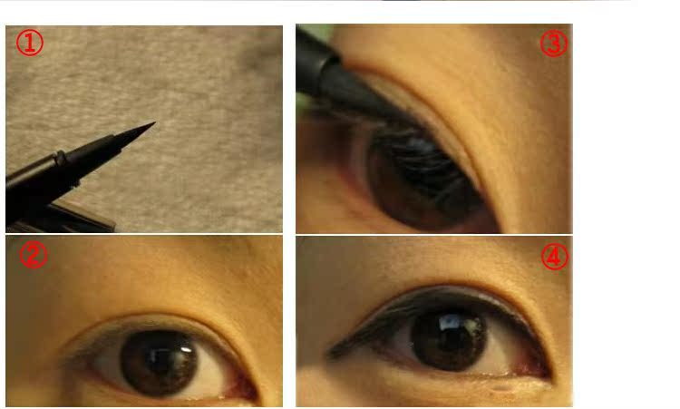 Authentic Nhật Bản Lunasol Riyue Crystal Liquid Eyeliner Không thấm nước Không nhuộm màu Refill - Bút kẻ mắt eyeliner missha