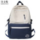 Branded high-looking schoolbags for female junior high school students, Korean style high school students, fourth, fifth and sixth grade elementary school students, lightweight and soft backpacks